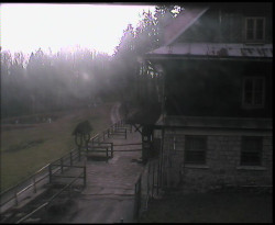 Terasa horského hotelu