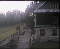 Terasa horského hotelu