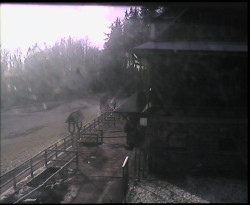 Terasa horského hotelu