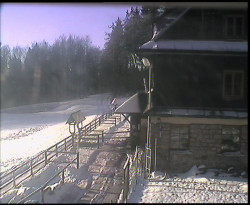 Terasa horského hotelu