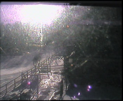 Terasa horského hotelu