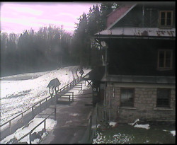 Terasa horského hotelu