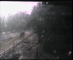 Terasa horského hotelu