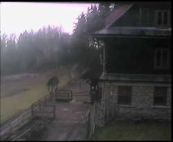 Terasa horského hotelu