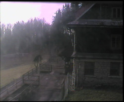 Terasa horského hotelu