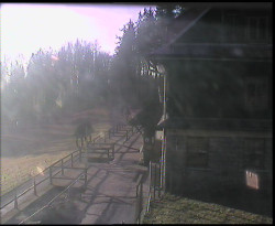 Terasa horského hotelu