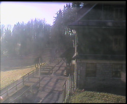 Terasa horského hotelu