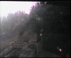 Terasa horského hotelu