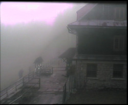 Terasa horského hotelu