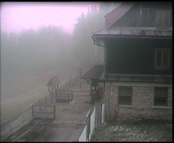 Terasa horského hotelu