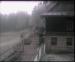 Terasa horského hotelu