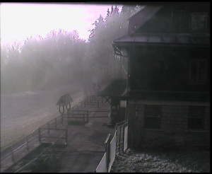 SkiAreál - Horský hotel Vsacký Cáb - Terasa horského hotelu - 16.12.2025 v 11:00 SkiAreál - Horský hotel Vsacký Cáb - Terasa horského hotelu - 16.12.2025 v 11:00