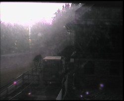 Terasa horského hotelu