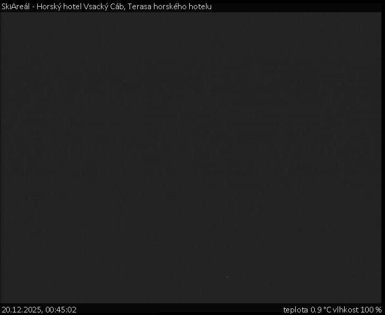 SkiAreál - Horský hotel Vsacký Cáb - Terasa horského hotelu - 20.12.2025 v 00:45