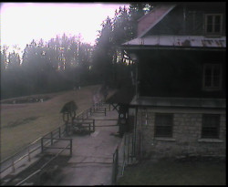 Terasa horského hotelu