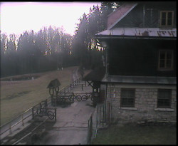 Terasa horského hotelu