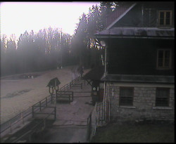 Terasa horského hotelu