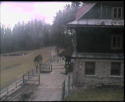 Terasa horského hotelu