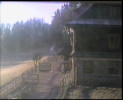 Terasa horského hotelu