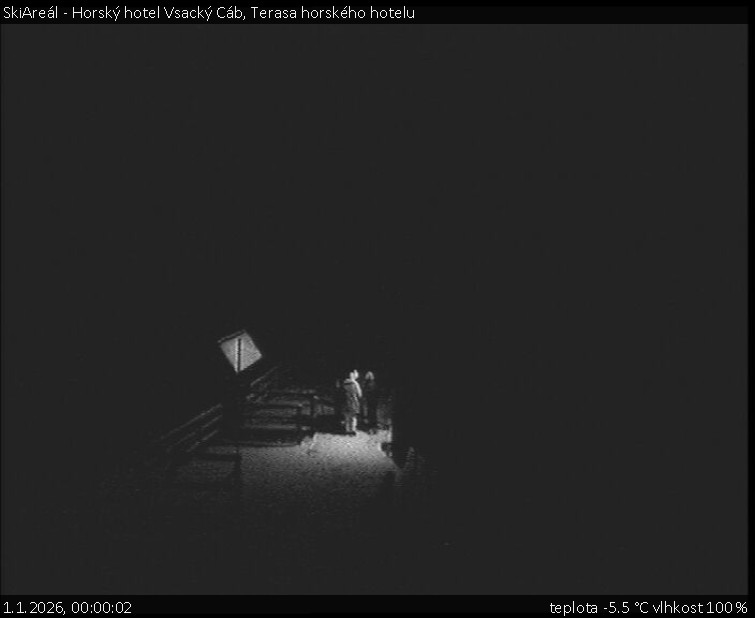SkiAreál - Horský hotel Vsacký Cáb - Terasa horského hotelu - 1.1.2026 v 00:00