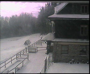 SkiAreál - Horský hotel Vsacký Cáb - Terasa horského hotelu - 7.1.2026 v 09:45