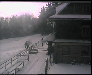 SkiAreál - Horský hotel Vsacký Cáb - Terasa horského hotelu - 7.1.2026 v 12:45