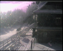 Terasa horského hotelu