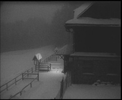 Terasa horského hotelu