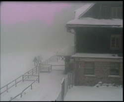 Terasa horského hotelu