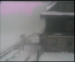 Terasa horského hotelu