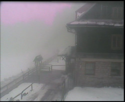 Terasa horského hotelu