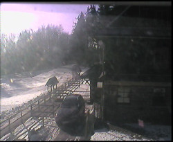 Terasa horského hotelu