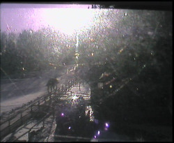 Terasa horského hotelu