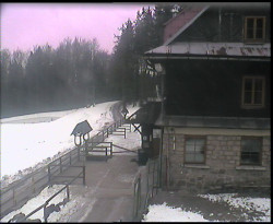 Terasa horského hotelu