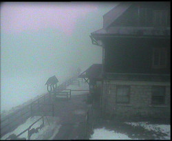 Terasa horského hotelu