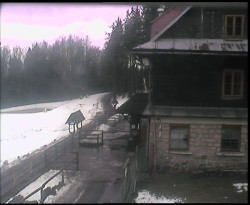 Terasa horského hotelu