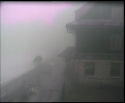 Terasa horského hotelu