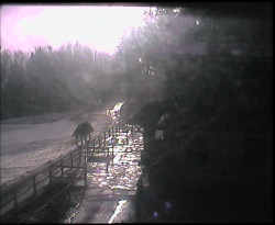 Terasa horského hotelu