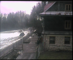 Terasa horského hotelu