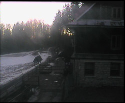 Terasa horského hotelu