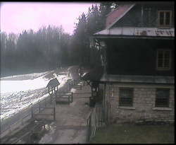 Terasa horského hotelu