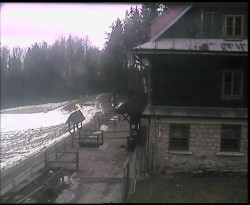 Terasa horského hotelu