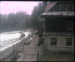 Terasa horského hotelu