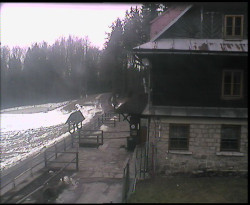 Terasa horského hotelu