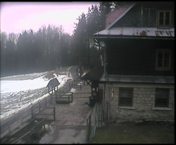 Terasa horského hotelu