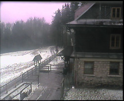 Terasa horského hotelu