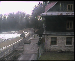 Terasa horského hotelu