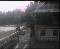 Terasa horského hotelu