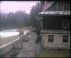 Terasa horského hotelu