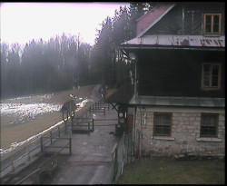 Terasa horského hotelu